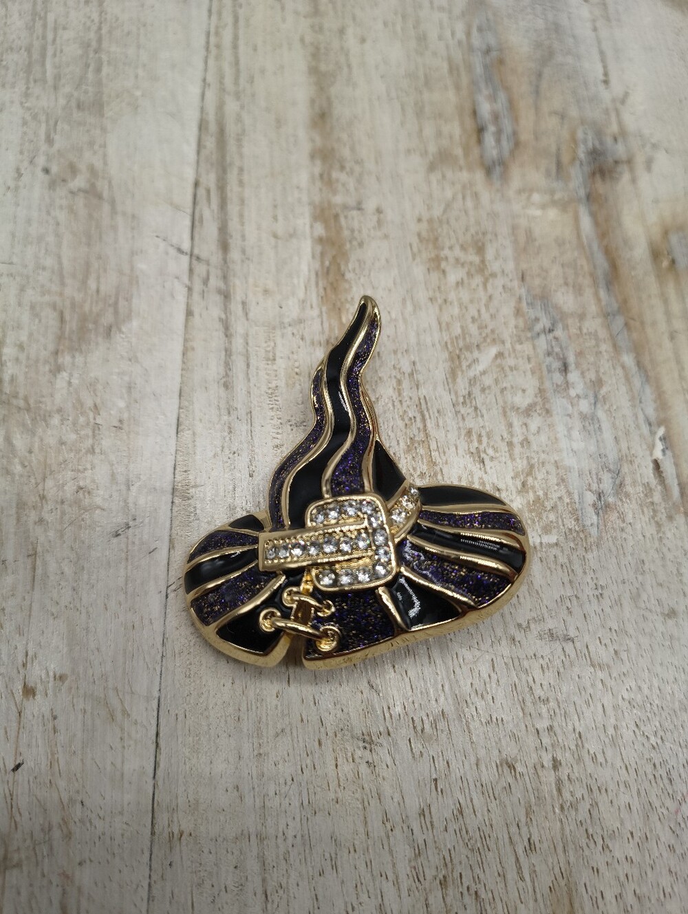 Anne Klein Halloween Witch Hat Pin